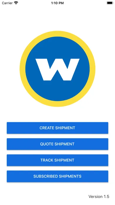Tangkapan layar Worldnet Customer Mobile
