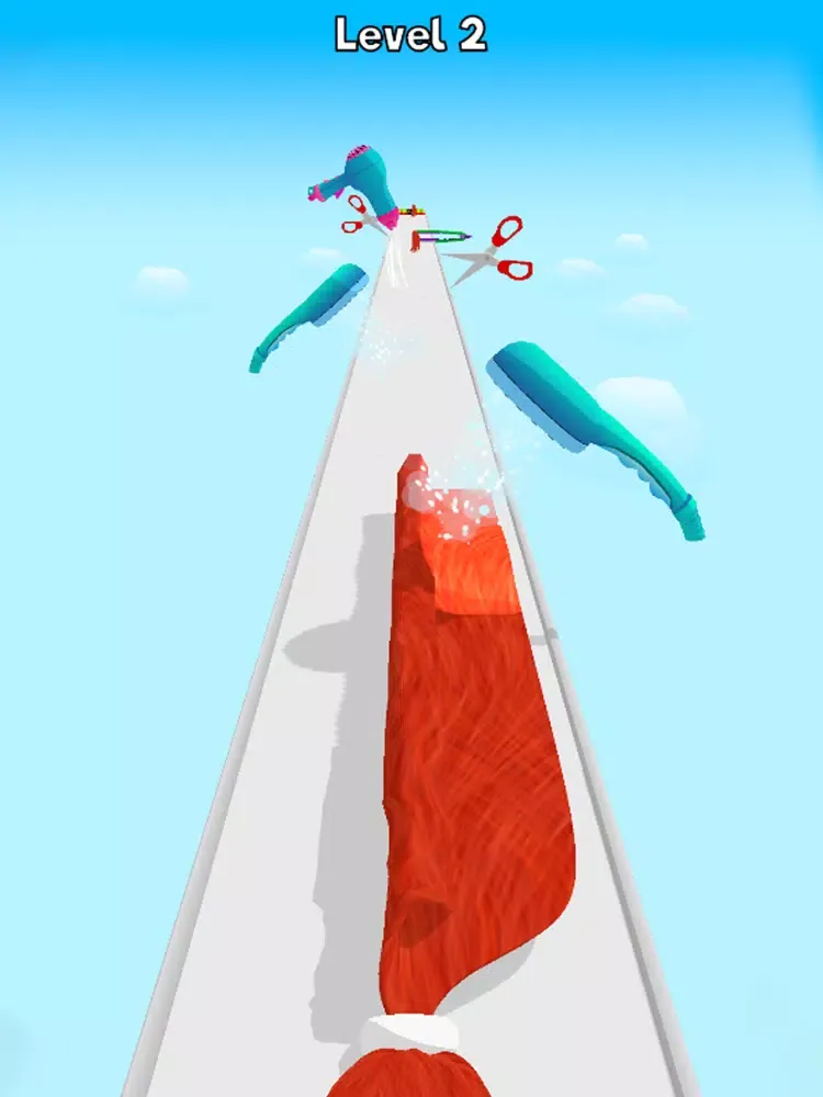 تصاویر Hair Roll Rush iPad 