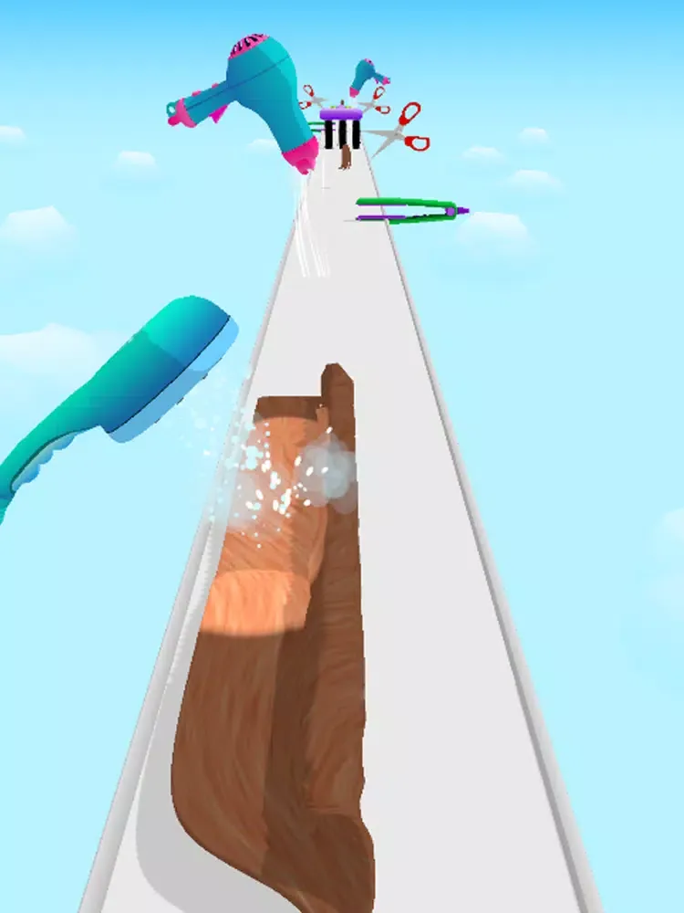 تصاویر Hair Roll Rush iPad 