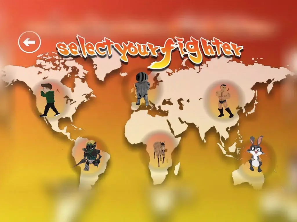 World of Fighters iPad  Screenshots