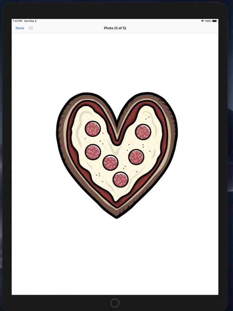 Скриншоты Pizza Talk Stickers iPad 
