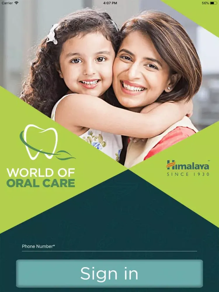 Скриншоты Himalaya World of Oral Care iPad 