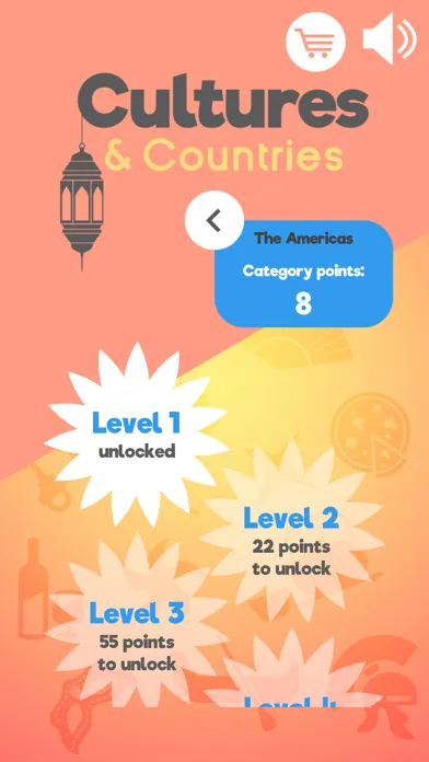 Ảnh chụp màn hình của Cultures & Countries Quiz Game