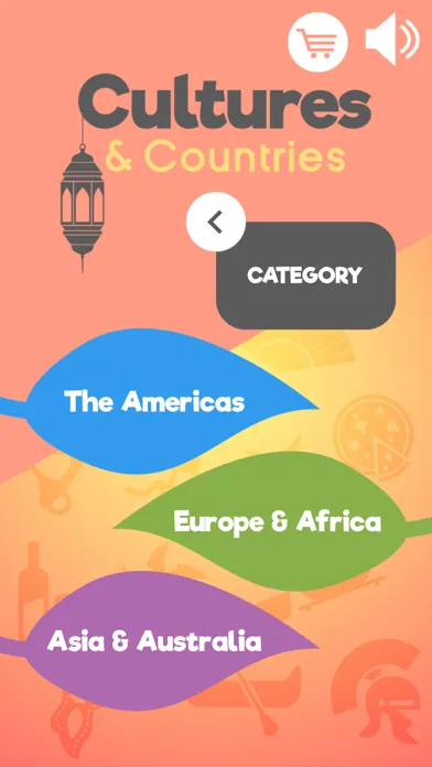 Ảnh chụp màn hình của Cultures & Countries Quiz Game