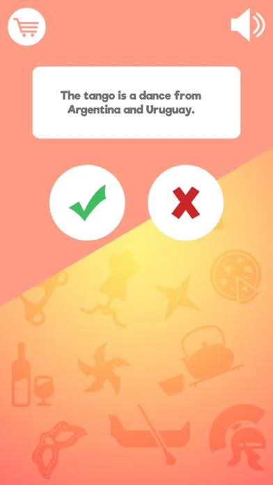 Ảnh chụp màn hình của Cultures & Countries Quiz Game
