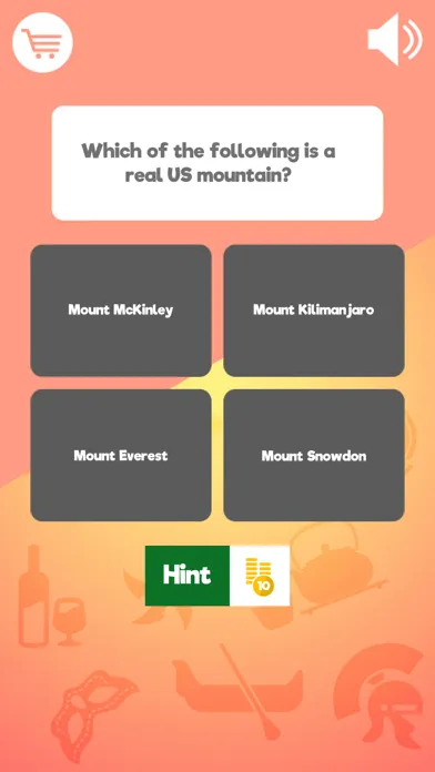 Ảnh chụp màn hình của Cultures & Countries Quiz Game