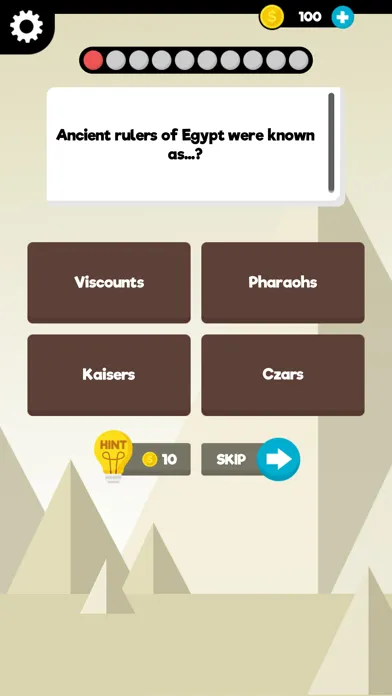 Tangkapan skrin History: Quiz Game & Trivia