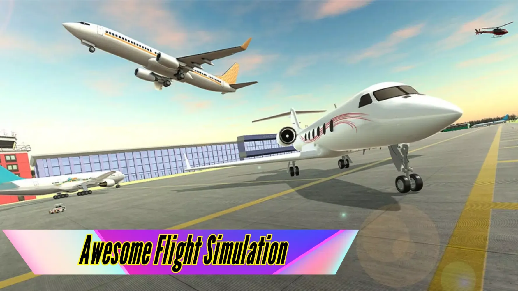 Captures d'écran de Plane Pilot- Flight Simulator