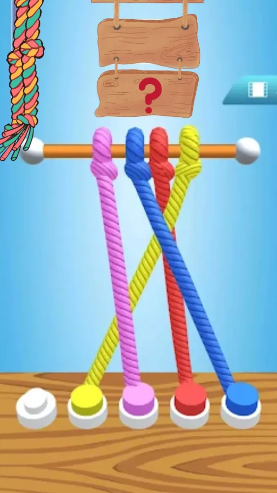 Twisted Tangle Knot 3D Game Screenshots