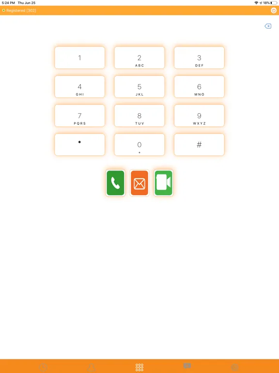 Zrzuty ekranu CPBX iPad 