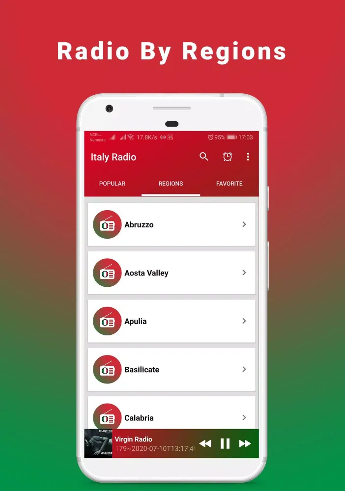 Italy Radio স্ক্রিনশট