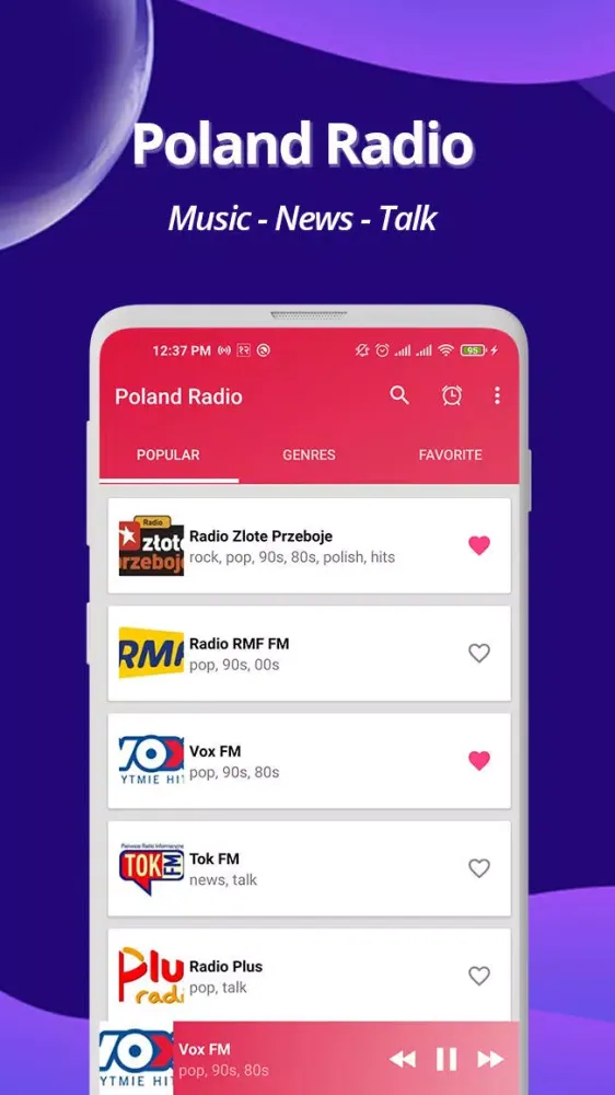 Poland Radio Screenshots