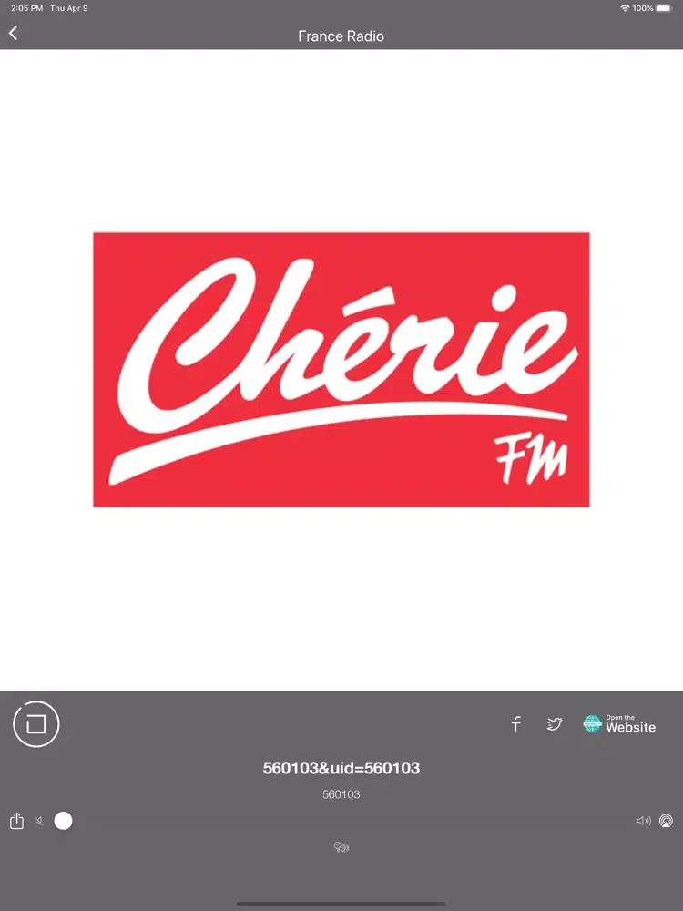 Ảnh chụp màn hình của France Radio Online | FM et AM iPad 