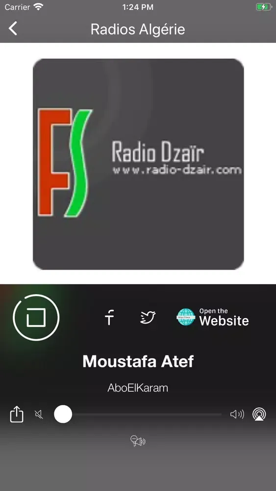 Radios Algérie FM سکرین شاٹس