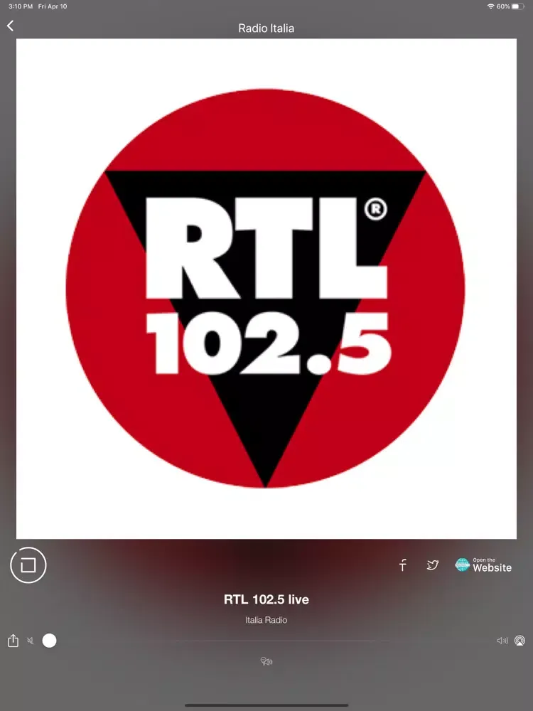 صور Radio Italia Live iPad 