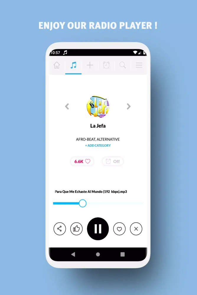Captures d'écran de Radio Guatemala FM
