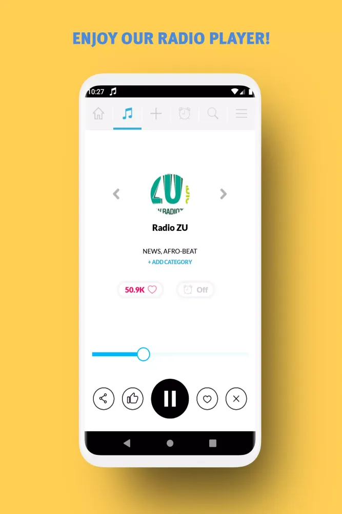 Screenshot di Radio Romania