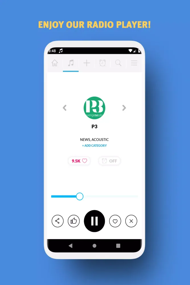 Radio Sweden Screenshots