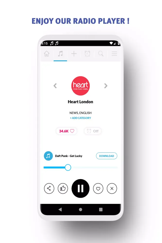 ภาพหน้าจอของ Radio UK - Radio FM Online