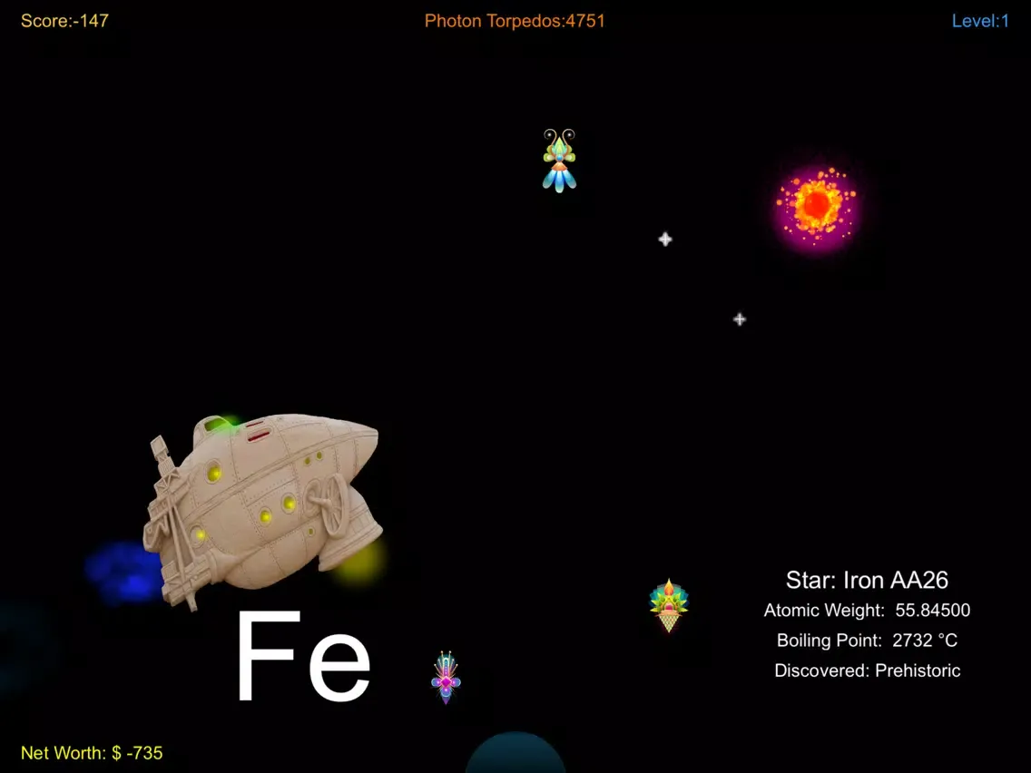 Capturas de pantalla de Atomic Astronomy iPad 