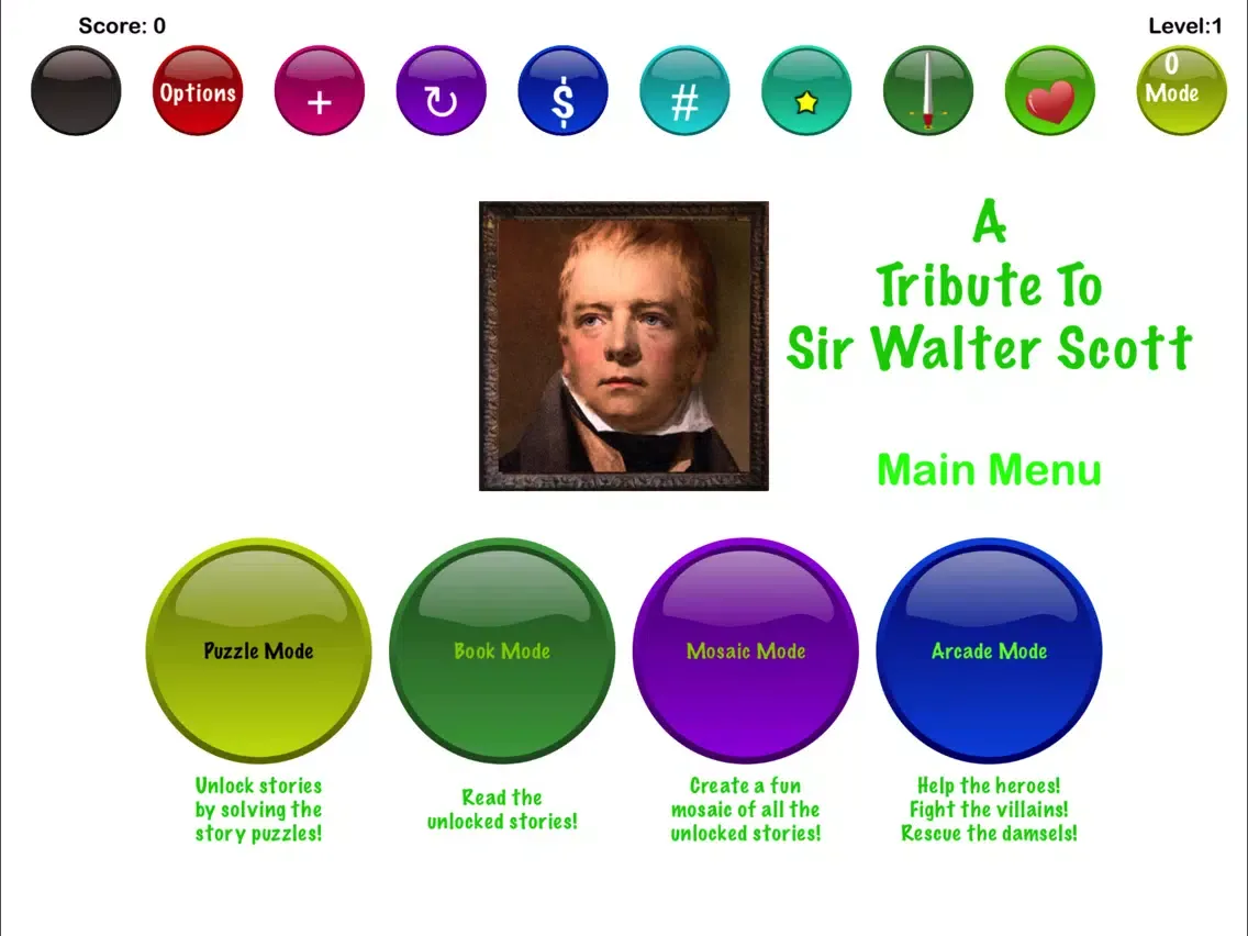 Tangkapan layar A Tribute To Sir Walter Scott iPad 