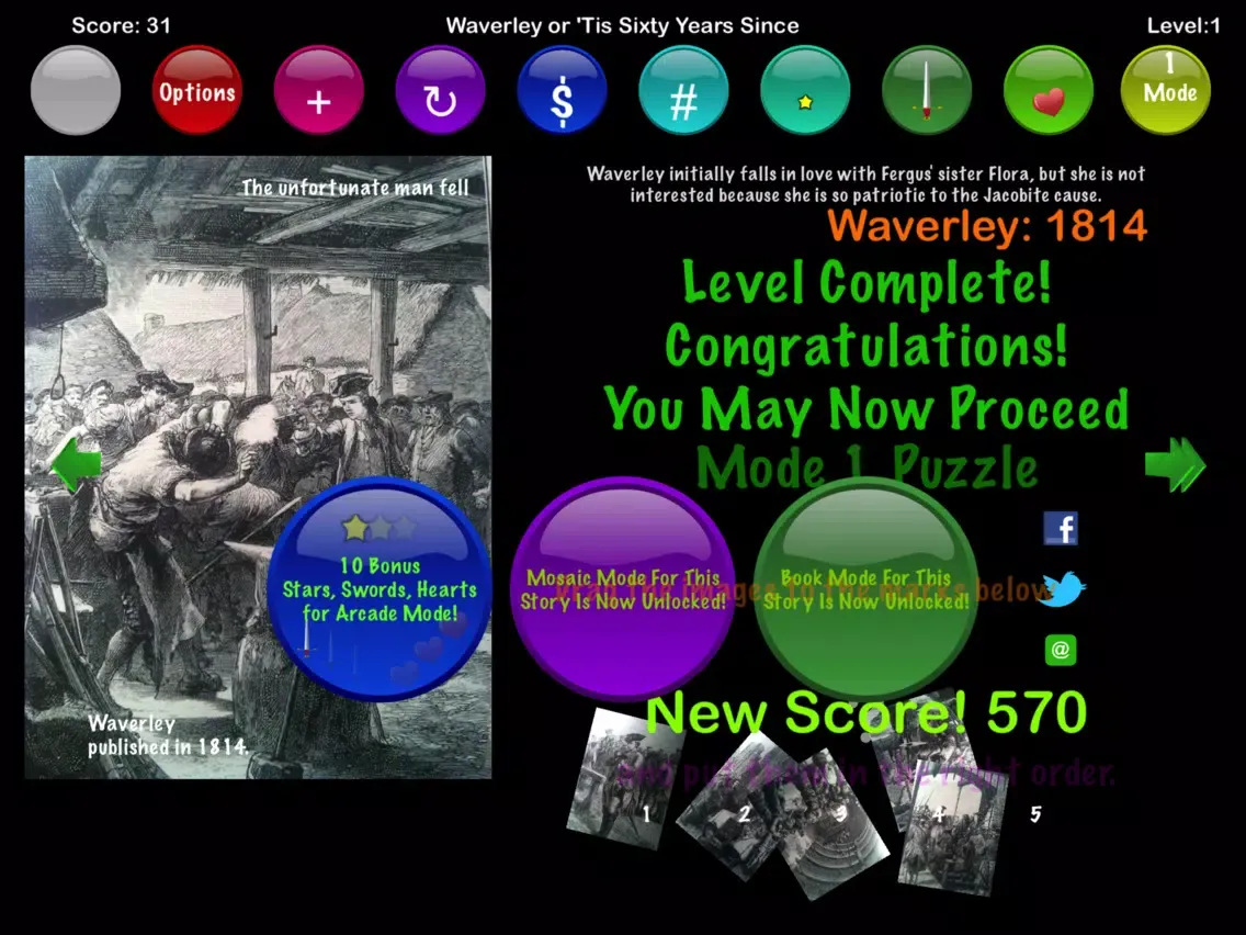 Tangkapan layar A Tribute To Sir Walter Scott iPad 