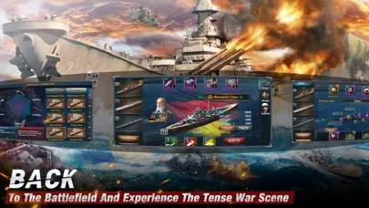 Capturas de tela do Naval Legends: Warships