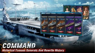 Capturas de tela do Naval Legends: Warships