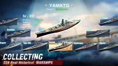Capturas de tela do Naval Legends: Warships