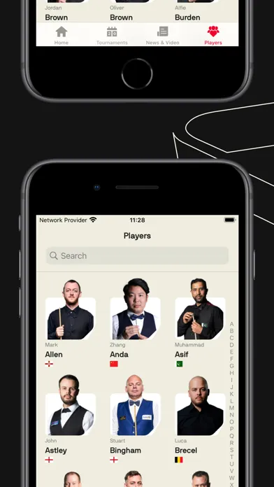 Capturas de pantalla de World Snooker Tour