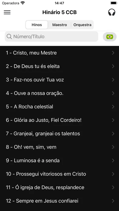 Hinário 5 CCB應用截圖
