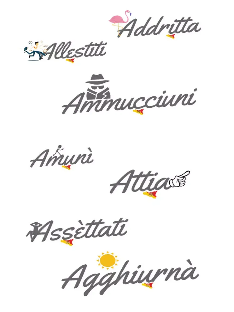 Parla Siciliano con i nostri adesivi iPad 應用截圖