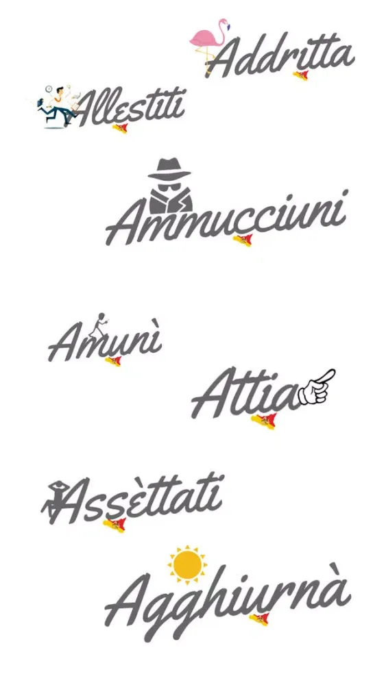 Parla Siciliano con i nostri adesivi應用截圖