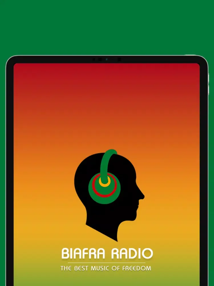 Biafra Radio Music And News iPad 應用截圖