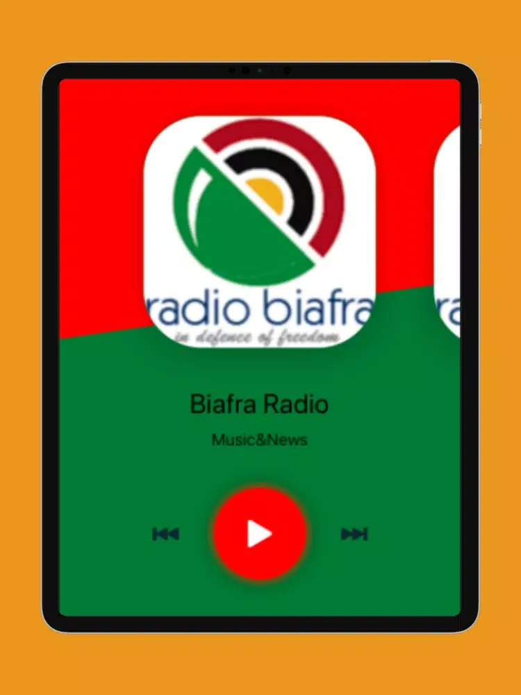 Biafra Radio Music And News iPad 應用截圖