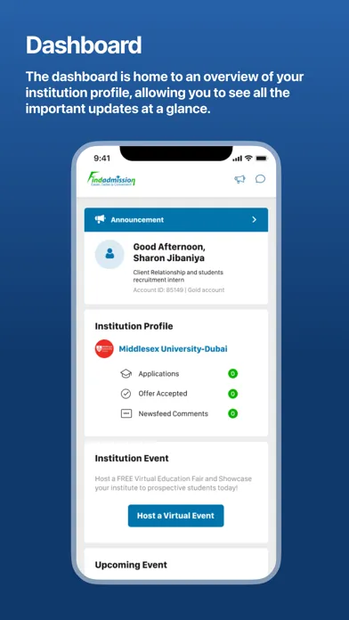 Findadmission Institute应用截图