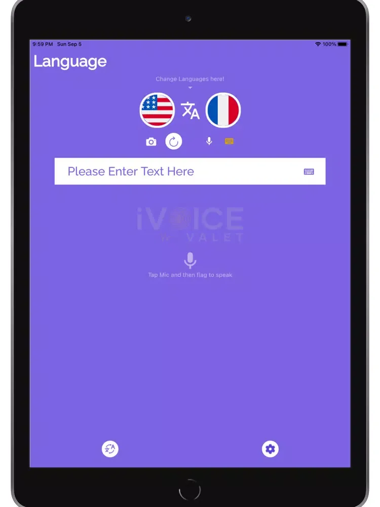 iVoice Valet iPad  স্ক্রিনশট