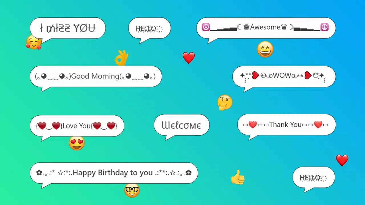 Chat Style for WA :Fonts Screenshots