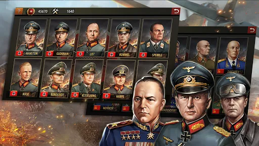 Ảnh chụp màn hình của World War 2:WW2 Strategy Games
