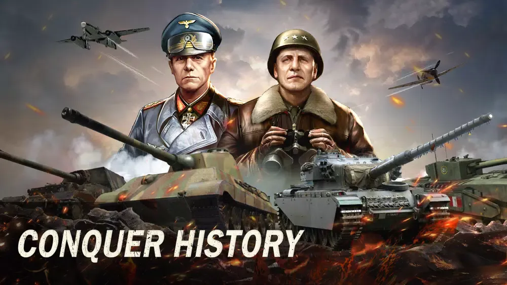 World War 2:Strategy War Games سکرین شاٹس