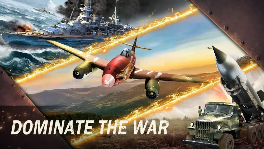 World War 2:Strategy War Games سکرین شاٹس