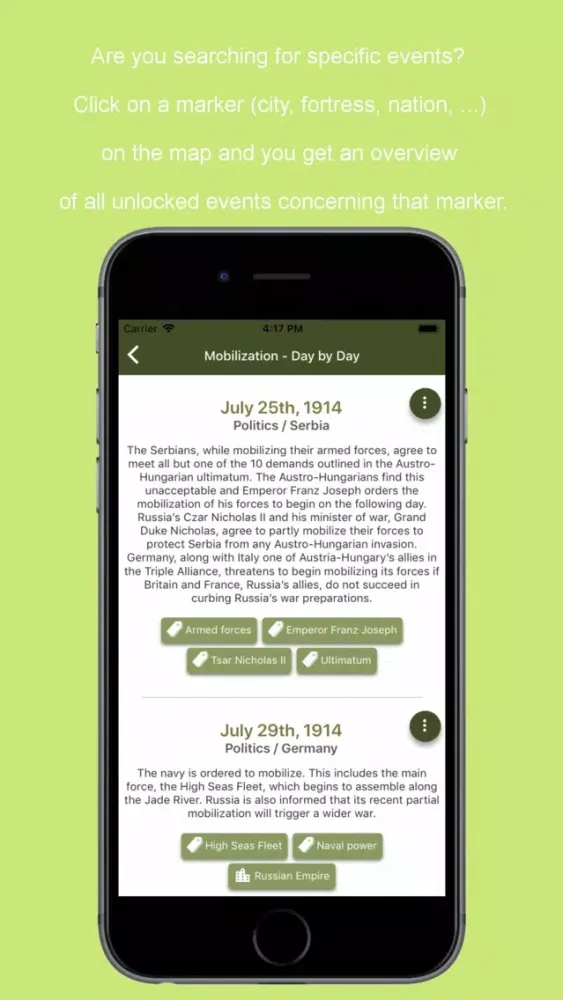 World War I - Day by Day Screenshots