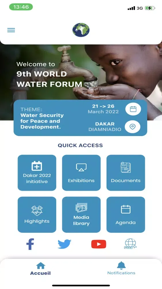 Ảnh chụp màn hình của World Water Forum