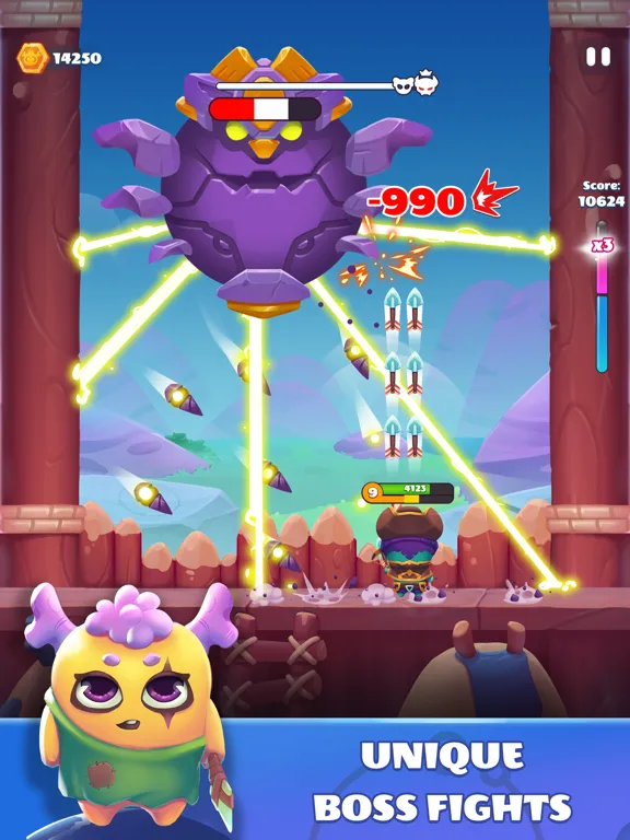 Rumi Defence: Sky Attack iPad  Screenshots