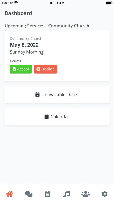 ภาพหน้าจอของ Planning by WorshipTools