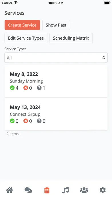 ภาพหน้าจอของ Planning by WorshipTools