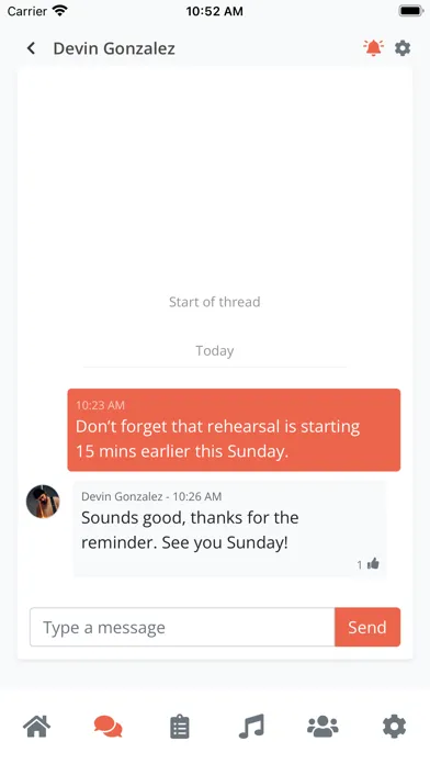 ภาพหน้าจอของ Planning by WorshipTools