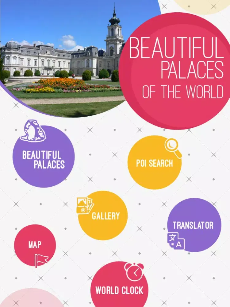 Screenshot di Most Beautiful Palaces of the World iPad 