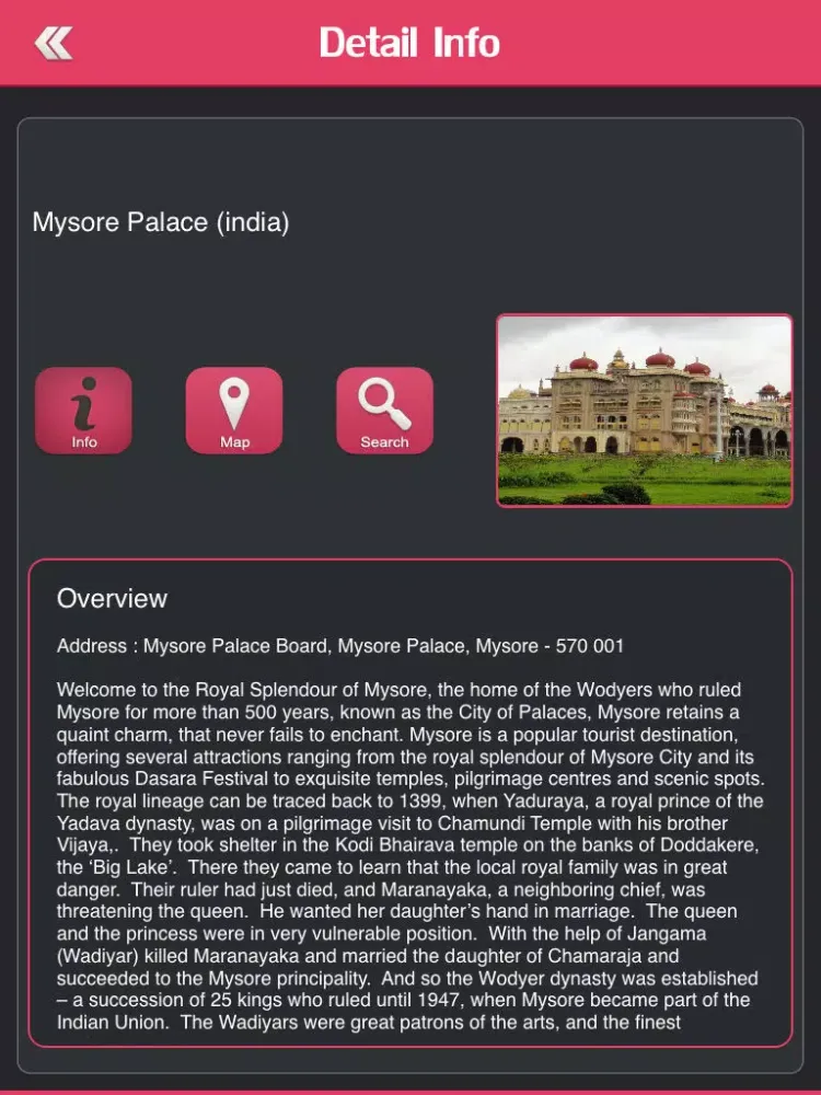 Screenshot di Most Beautiful Palaces of the World iPad 