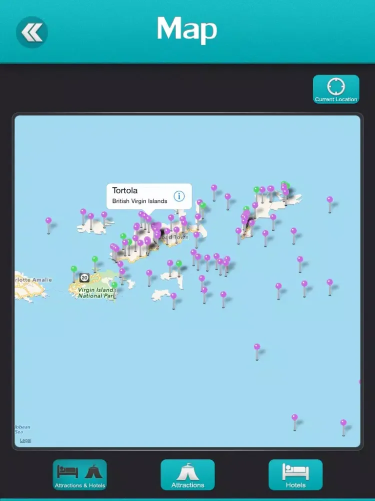 British Virgin Islands Travel Guide - BVI iPad 应用截图